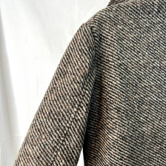 Up Country Super High Neck Collar Full Zip Wool Blend Coat Womens Size Medium - Picture 5 of 12